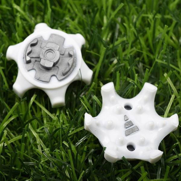 IC 10st TPR Golfsko Spikar Ersättning Champ Cleats Pins Fast T svart