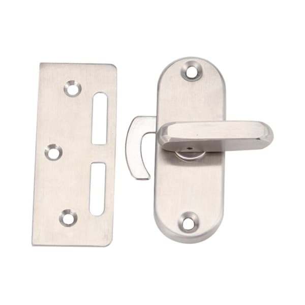 IC Hushålls 304 Skjutdørslås i Rustfritt Stål (Rustfritt Stål 85mm*31mm)