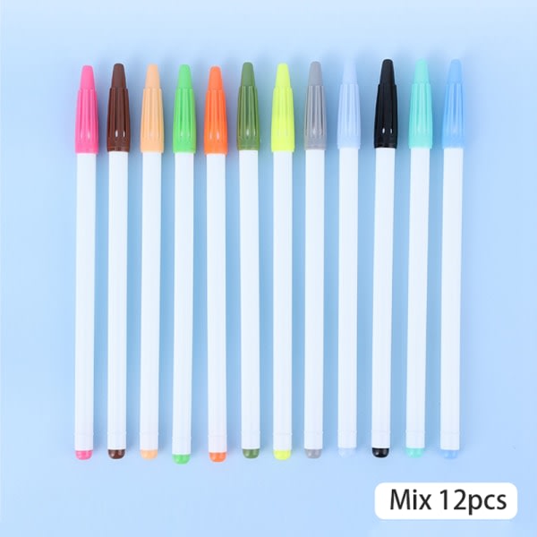 IC Ny teknik 12 färger Eternal Pencils No Ink Kawaii Unlimited 12PCS MIX