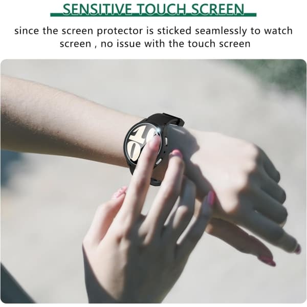 [6+8-pak] til Samsung Galaxy Watch 6 40 mm etui, 6 IC