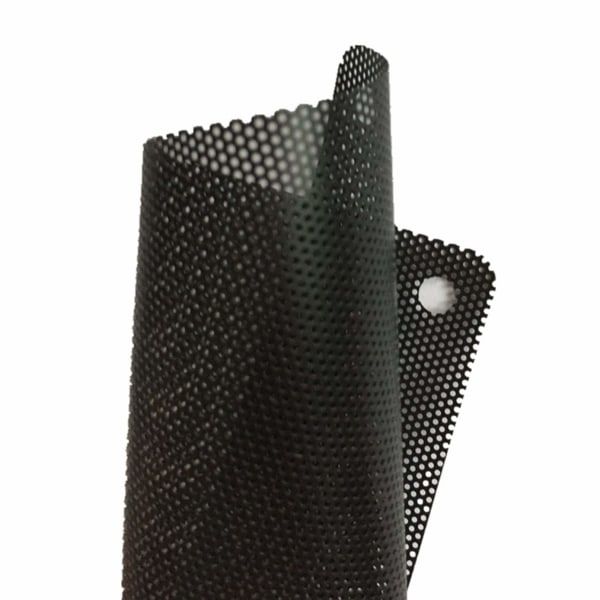 Tietokoneen kotelon kansi kotelo tuuletusaukolla (musta, 8 cm) 5 kpl 8cm