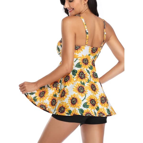 IC NOE Dam Mesh Badetøj Sæt Høj Talje 2 Dele Svømning