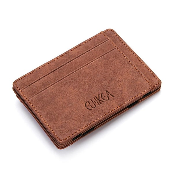 IC Magic Wallet med myntfack - Olika farver Brun