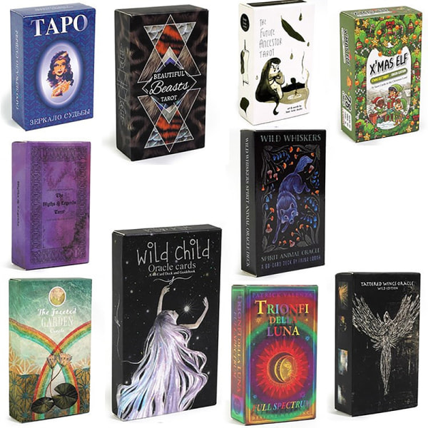 IC Oracle-kortlek Engelsk Tarot-bräde Hem Familj Underhållning A6