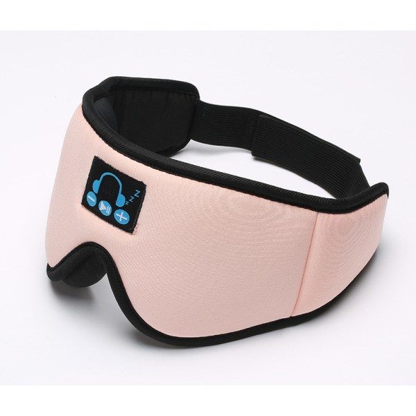 IC Søvnmaske, 3D-forbedret Bluetooth-søvn, øjenmaske til kvinder (rosa)