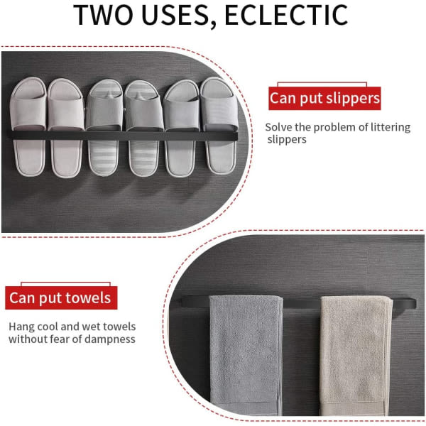 IC Skoställ väggmontering skohållare garderob skoställ för