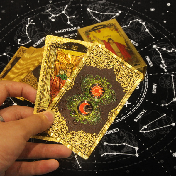 Tarot Oracle Card Spådom Skjebne Tarot Deck Spill OneSize