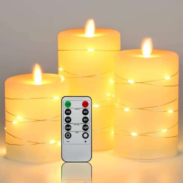 IC LED-lys, innebygde julelys, 3 LED-lys