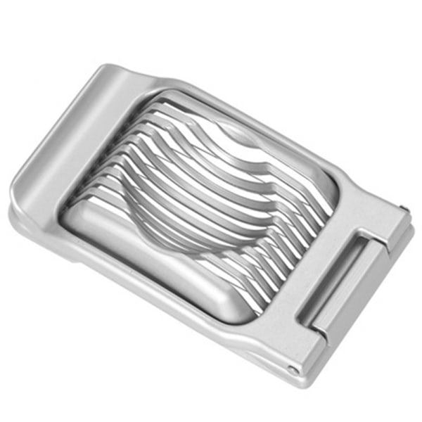 IC Hardkokte Egg Egg Cutter Jordbærskutter Heavy Duty Aluminiums Cutter Rustfritt Ståltråd Multipurpose