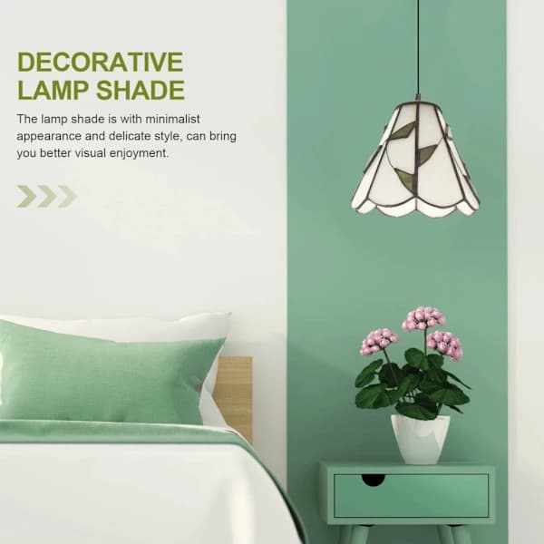 Lampshade Replacement Desk Lamp Cover Table Lamp Shade Decorative Glass