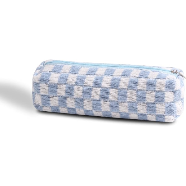IC Case Etui Kontor College Skole Opbevaringspose Taske Holder Box Organizer Sminkepose Kosmetikpose Æstetisk (Blå)