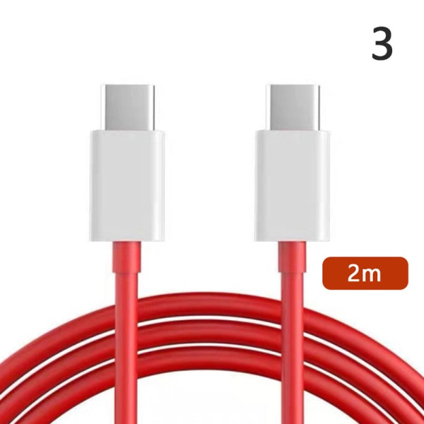 IC Bärbar Original Oneplus 8Tpro Warp Charge Type-C Dash-kabel 3