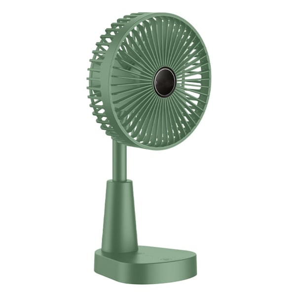 IG Mini håndholdt ventilator, bærbar personlig ventilator Justerbar USB grøn