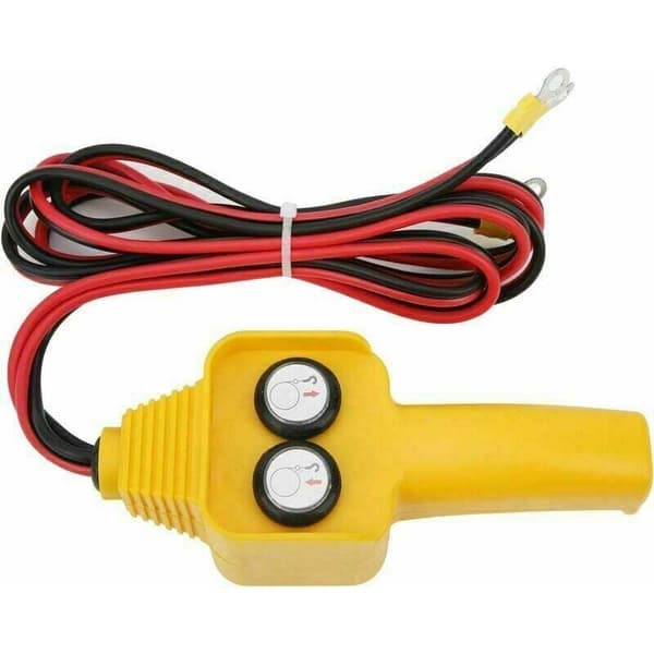 Kablet vinsjkontroller håndkontrollsett trykknappstil 12V for 1500lbs-5000lbs Capstan