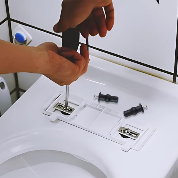 Pieces - Universal - Toilet Seat - Parts - for - Mounting Kit - Hinge Replacement Kit - Mounting Hardware