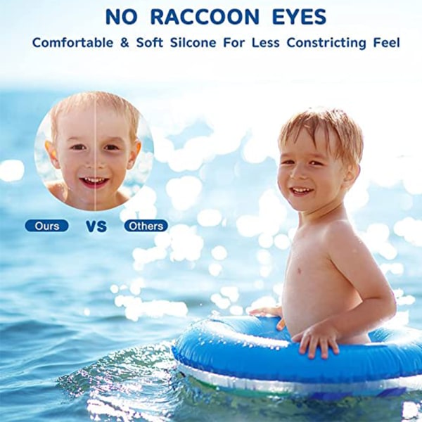 IC Simglasögon for mænd/kvinder, polariseret anti-dimma UV-beskyttelse Speglade simglasögon for voksne, simglasögon-rosa