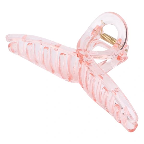 Mode Hårklemme til kvinder Enkelt Elegant Stylingtilbehør Pink