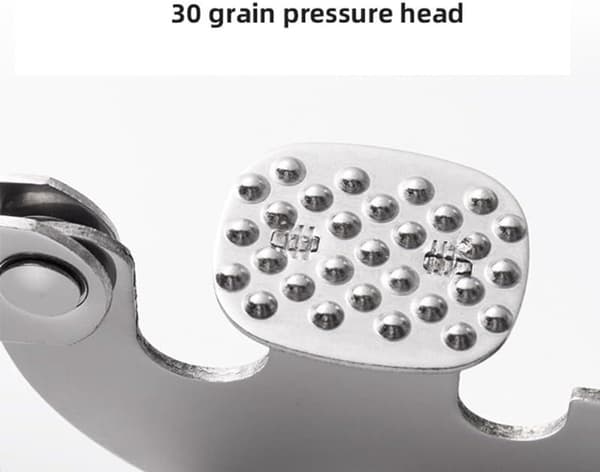 1-piece - Garlic Press - Stainless - Steel - Squeeze - Garlic Masher - Handle - Multifunctional - Kitchen Utensil - Design - Piece