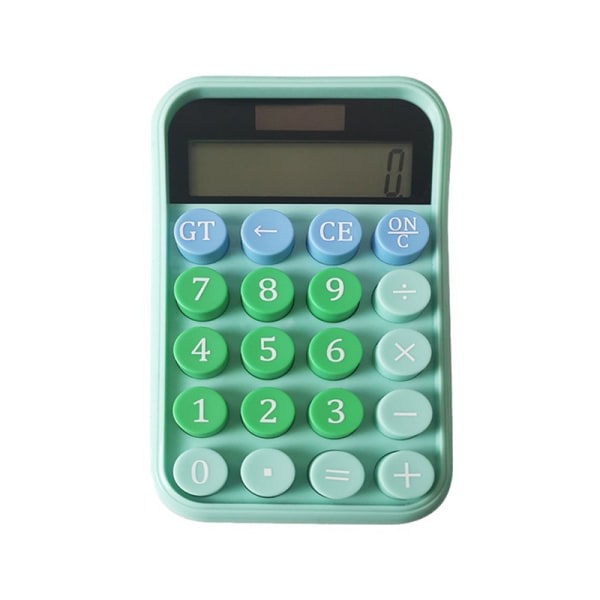 IC Cartoon Candy Color Silent Calculator Mekaniskt tangentbordsbord A3
