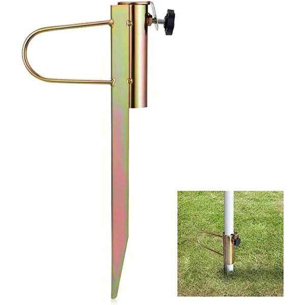 Parasollfeste for gress, parasollholder, jordfeste