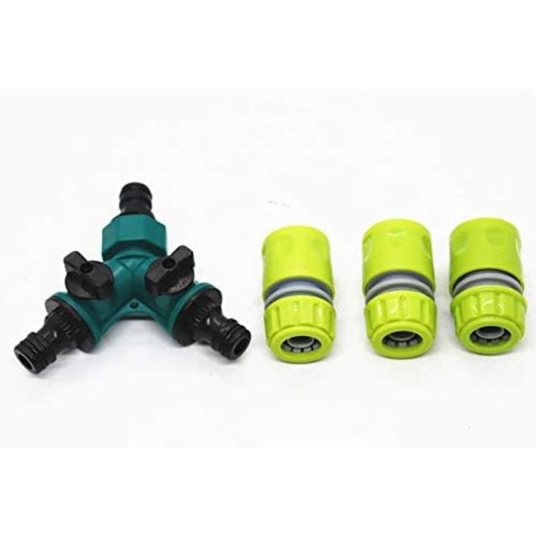 IC-set med 2 Y-kopplingar för 16 mm trädgårdsslang