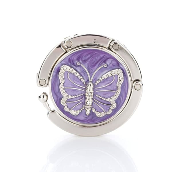 IC Hanger Krog Holder Taske Indretning Hæng Mode Bord Krog Sommerfugle A2