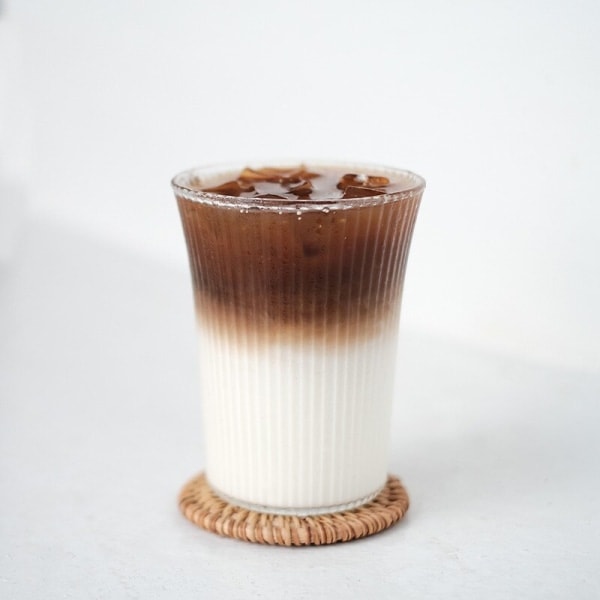 Ölvinglas Mugg Glas Transparent Juice Cup Ins Style