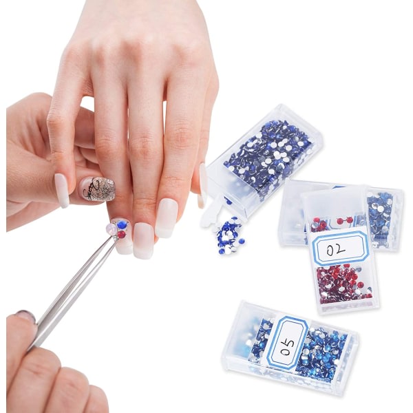 IG Diamond Broderi Oppbevaringsbokser 64 Separate Beholdere