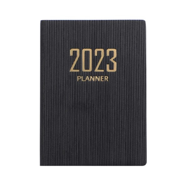 IC 2023 Daglig Planlægger Notesbog Bærbar A7 Lommekalender 60 ark/120 sider