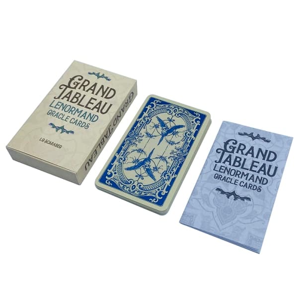 IC Grand Tableau Lenormand Oracle-kortit Tarot Perhejuhlapeli G