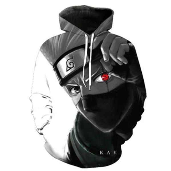 IC 3D Print Pullover Huvtröja for Naruto Cosplay zy