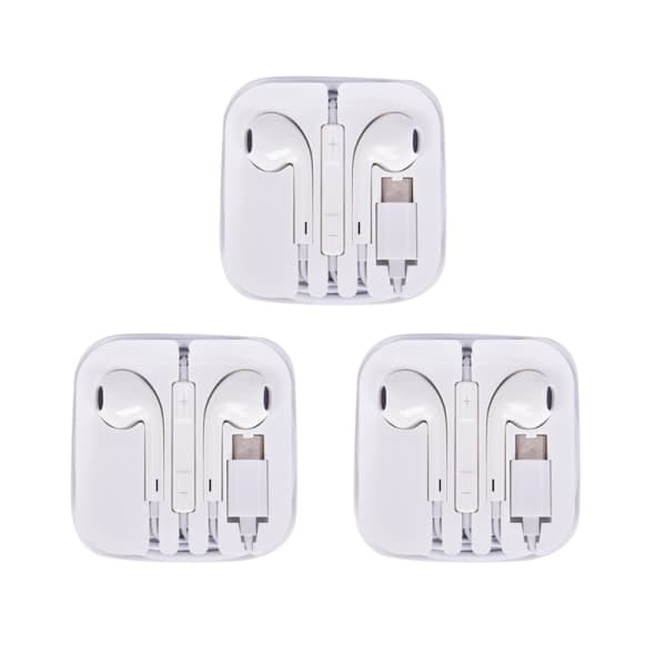 IC USB-C Typ-C Hörlurar In-Ear med Mikrofon