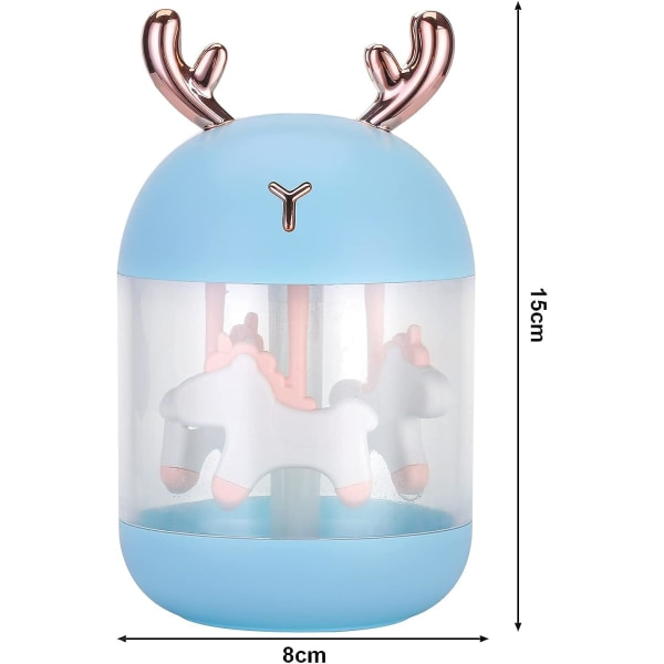 IC Mini Luftfuktare, Bärbar Luftfuktare för Hemmet, Baby