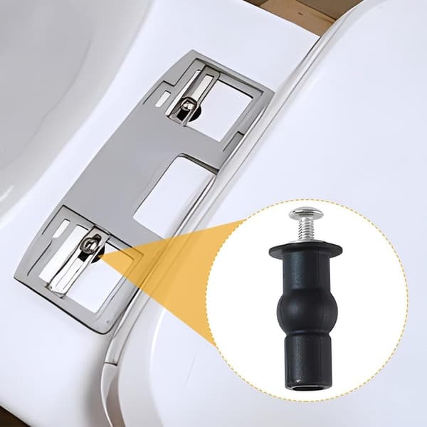 Pieces - Universal - Toilet Seat - Parts - for - Mounting Kit - Hinge Replacement Kit - Mounting Hardware