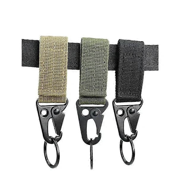 3-pack Taktiskt Spänne armégrön army green
