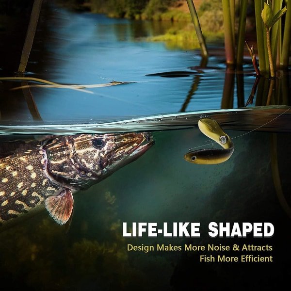 IC 5 kpl Pehmeä Bionic Loach Bass-uistin