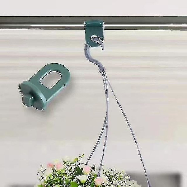 Paket med 50x växthusklämmor - växthusklämmor - enkel installation - liten växthus svart plast klämfast spänne för korg blomkruka 50st