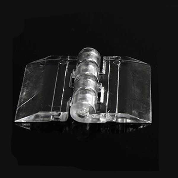 IC 10 ST Bærekraftige klare akryl hengsle Transparent Plexiglass Transparent 45*38mm