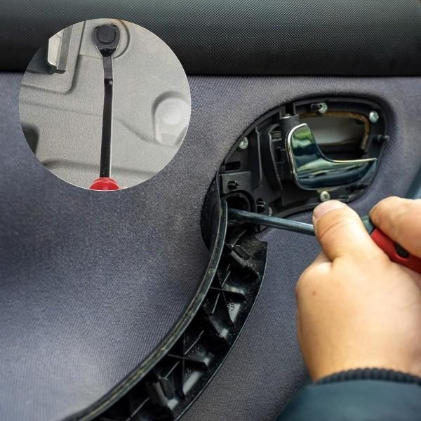 IC 100 plastnitklemmer Plastnitbeslag (sort, hvid)