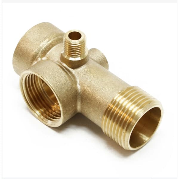 IC 5-veis messingbeslag DN25 1 DN13 1/4 blåstank trykkbeholder