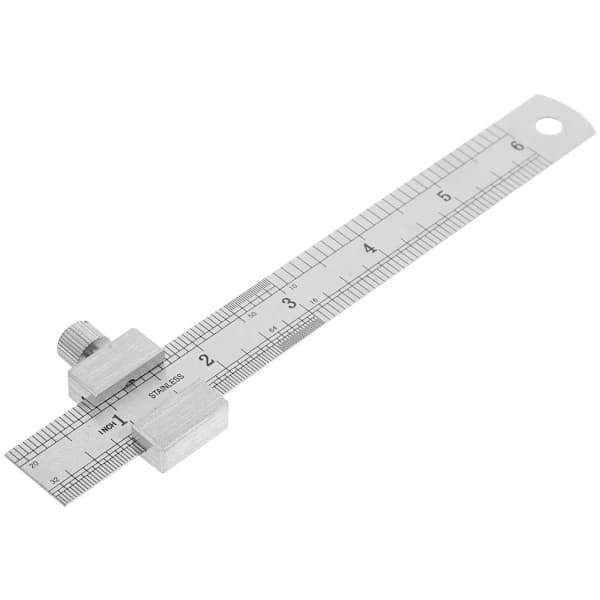 Machine Ruler Metal Straight Edge Measuring Tool Drawing 3x 3x