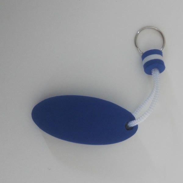 Flytande nyckelring, flytbar nyckelring, oval formad vattenflytande nyckelring Lättviktsvattensporttillbehör IC