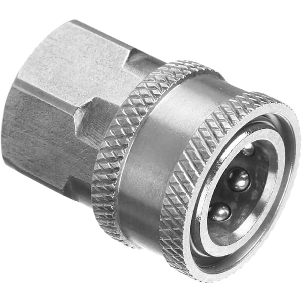 Adapter sæt til højtryksrenser, Quick Connect Kit, hunfitting, rustfrit stål, 5000 PSI