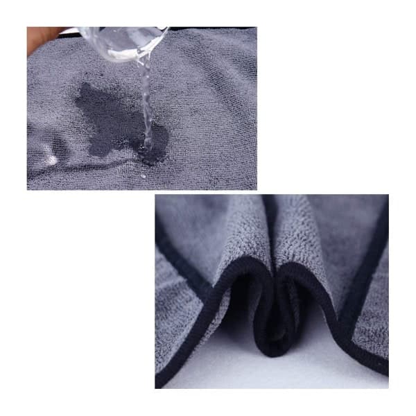 IC Mikrofiber Hundebadhåndkle 2-pakning Hundhåndkle