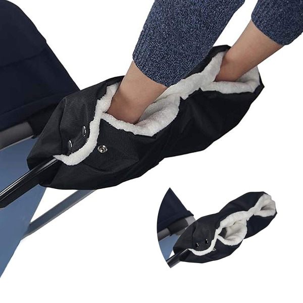 IC Lastenratten Handwärmer, Kinderwagenmuff mit warmem Flanell, Hand