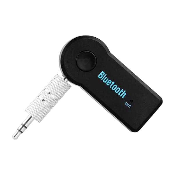 IC Trådløs Bluetooth 5.0 mottaker senderadapter 3,5 mm uttak svart