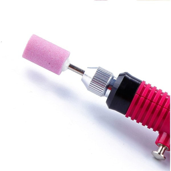 IC 12 st Borrkronor rosa - Bits till elfil