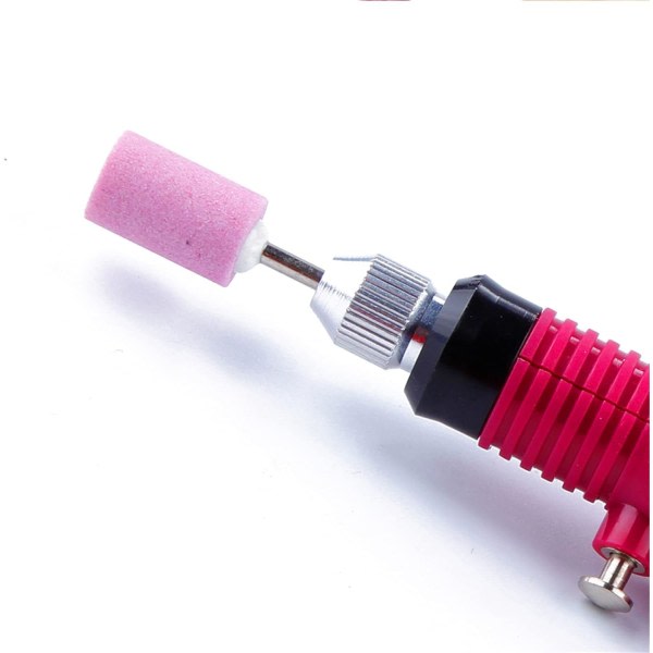 IC 12 stk Drill Bits rosa - Bits til elektrisk fil