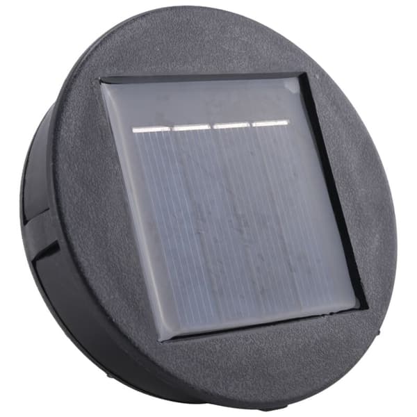 Rund LED Lysboks Erstatning Solcellepanel Smart Hage Batteri Solceller Poly Li-Ion Lader
