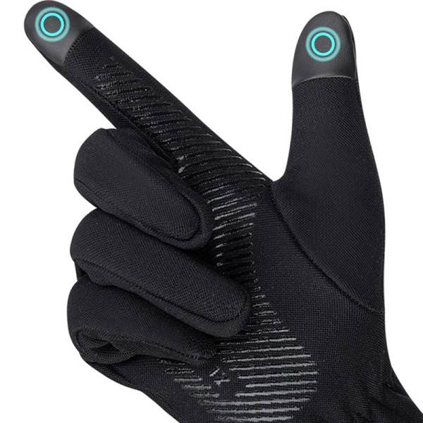 Mænd Vinter Vandtætte Cykelhandsker Sports Touch Handsker Tynde Stor
